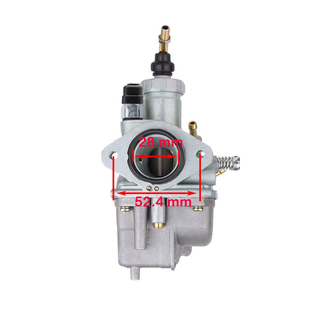 CDZWJ Carburetor Kit for Yamaha Timberwolf YFB250 - Includes Carburetor, Air Filter, Oil Filter, and Fuel Petcock
