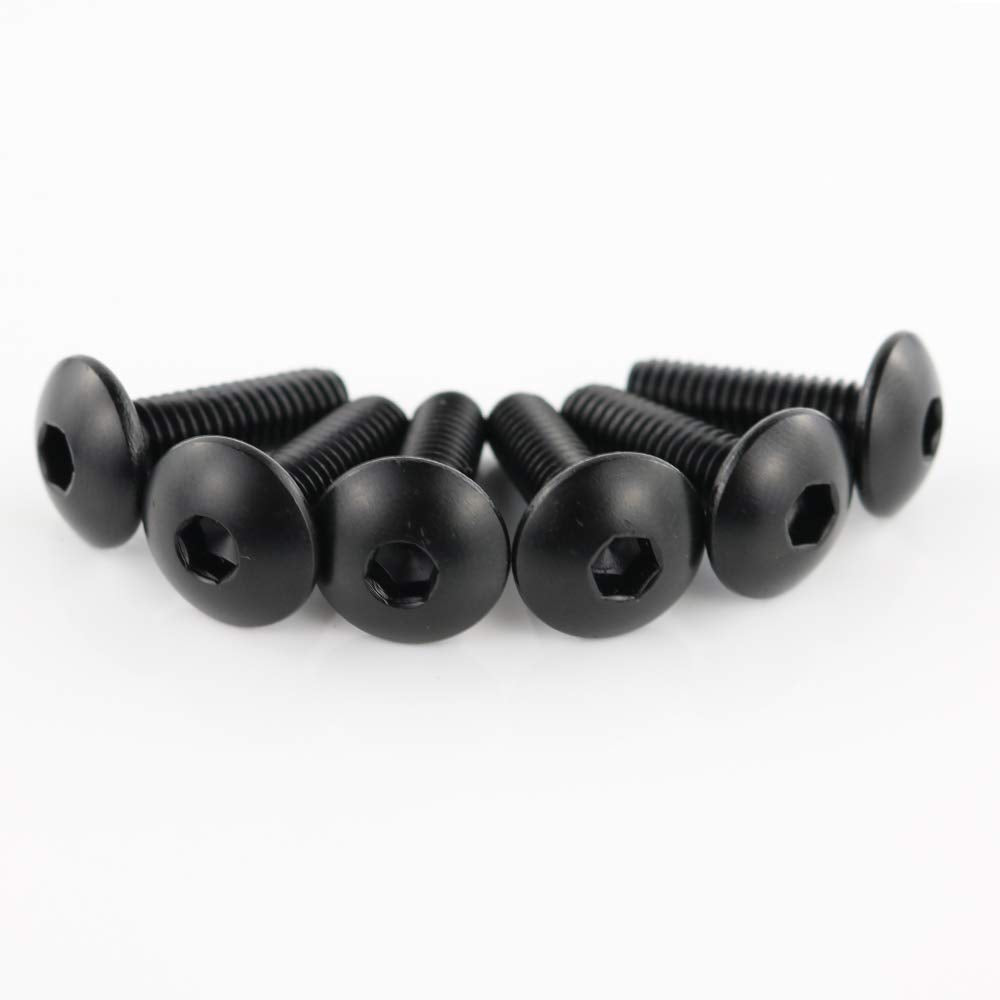 Xitomer Full Sets Fairing Bolts Kits, Fit for YZF-R6 2003 2004 2005 YZF-R6S 2006 2007 2008 2009, Mounting Kits Washers/Nuts/Fast