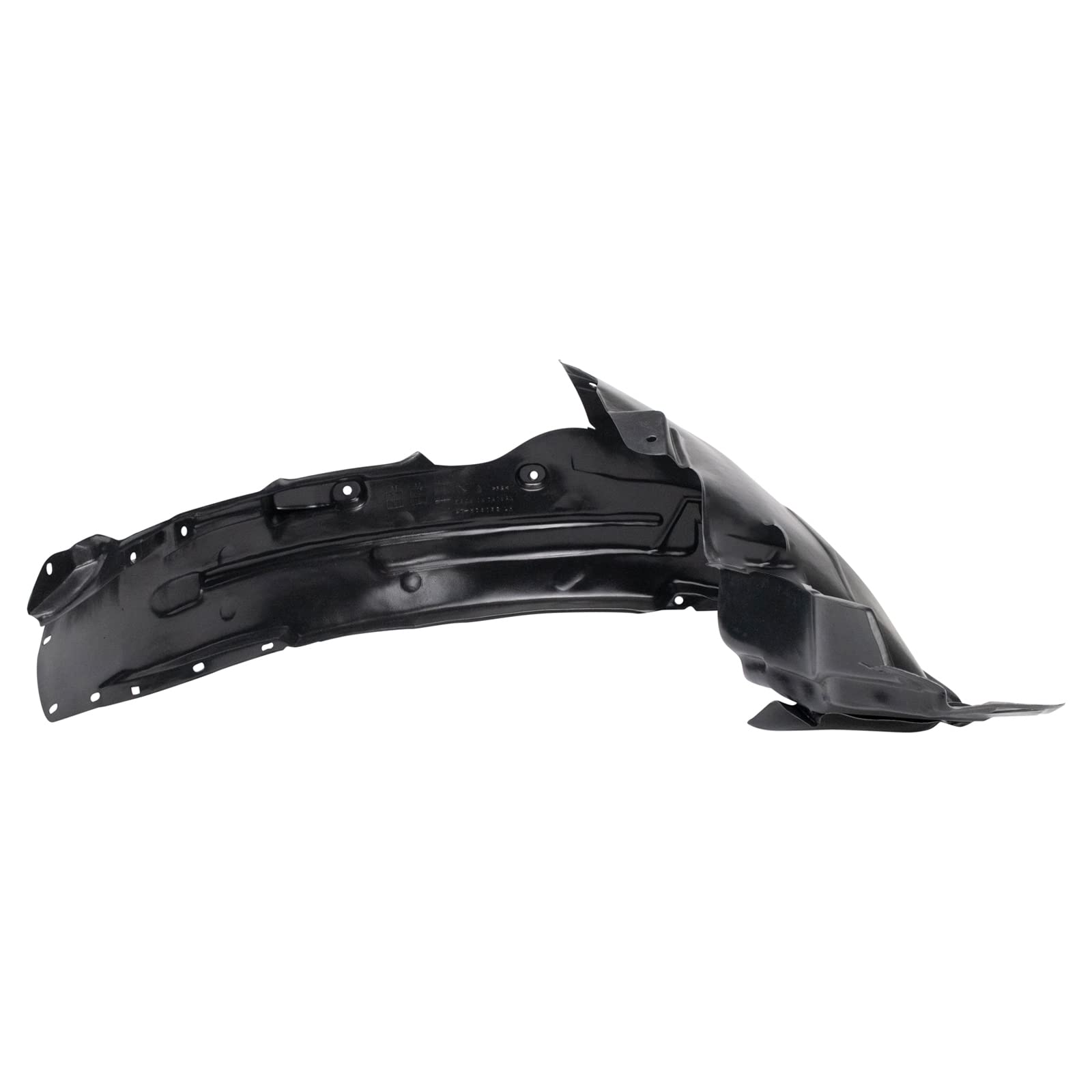 Trq Inner Fender Liner Set Compatible With 2010-2011 Honda Accord Crosstour 2012 Crosstour Ho1248146 Ho1249146
