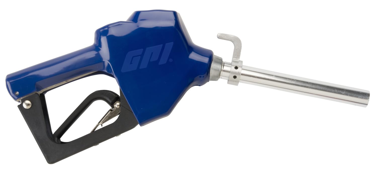 GPI - 3/4'' NPT Straight Spout Automatic Unleaded Nozzle (GPI Genuine Accessory 110121-8)