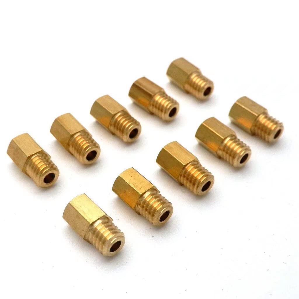 Set Of 10 Hex Type Main Jets For Mikuni Vm/Tm/Tmx Carburetor 300-390 Set