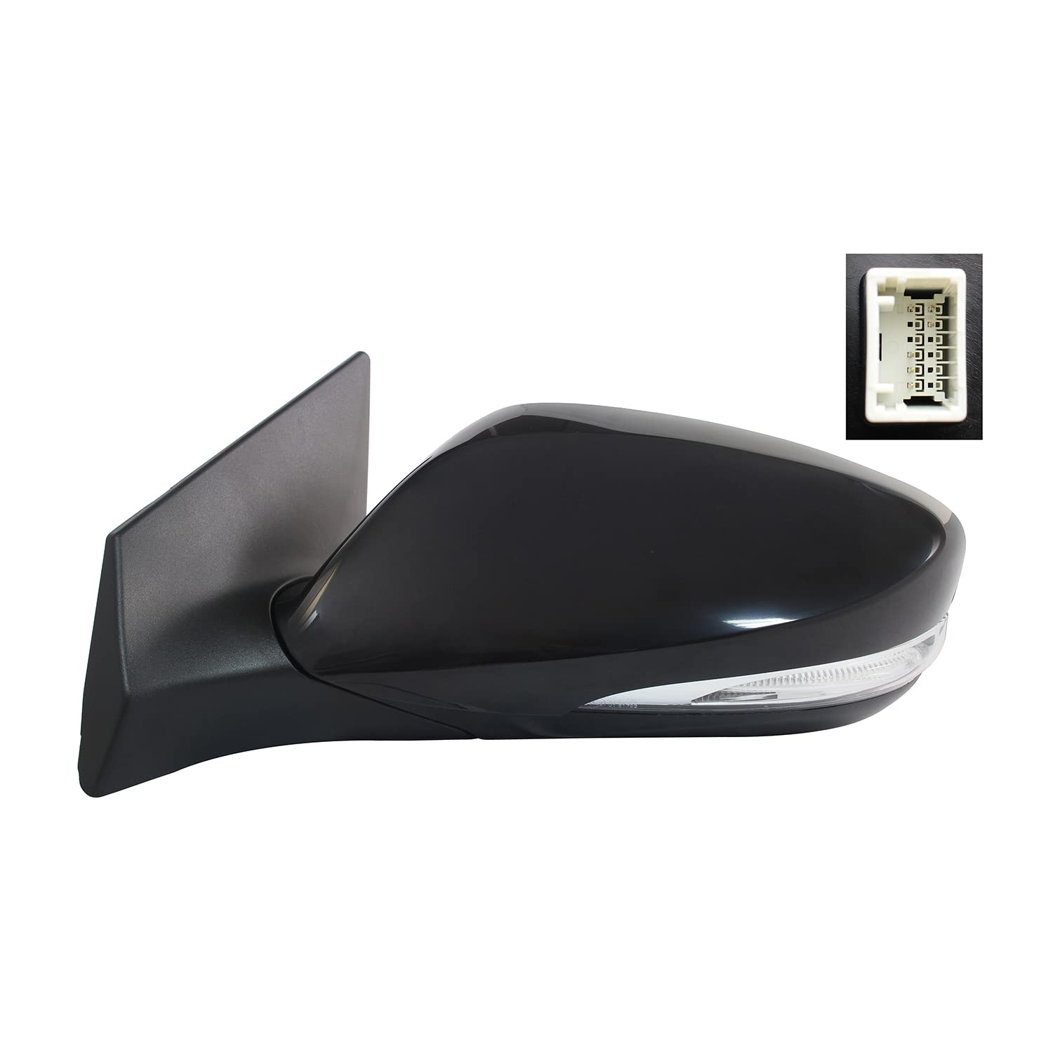 TYC 7710242 Hyundai Elantra Left Heated Power Replacement Mirror