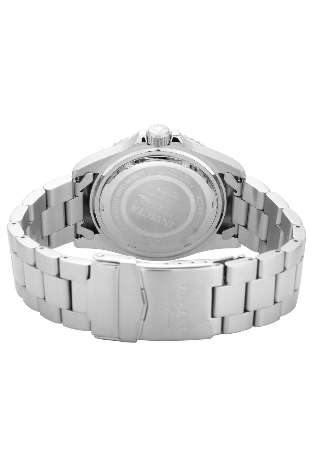Invicta Men's Pro Diver Quartz Watch, 43mm Silver Stainless Steel, Model 30018