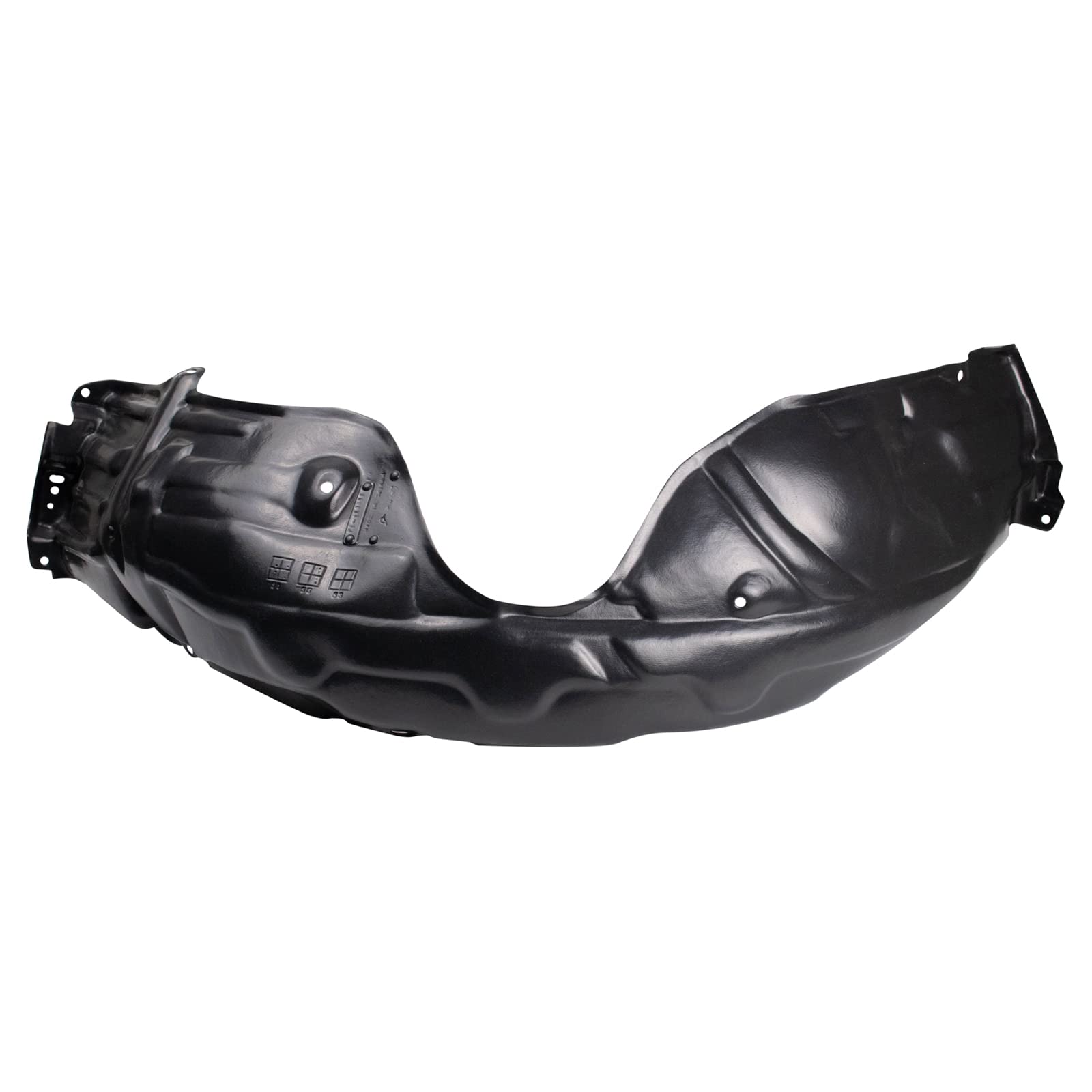 Trq Inner Fender Liner Set Compatible With 2007-2011 Toyota Camry To1248199 To1249199 To1250122 To1251122