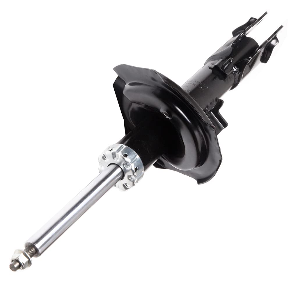 LSAILON Auto Shocks and Struts Set for Mitsubishi Outlander 2007-2011, Black, Alloy Steel, 4pcs Front Rear Absorbers