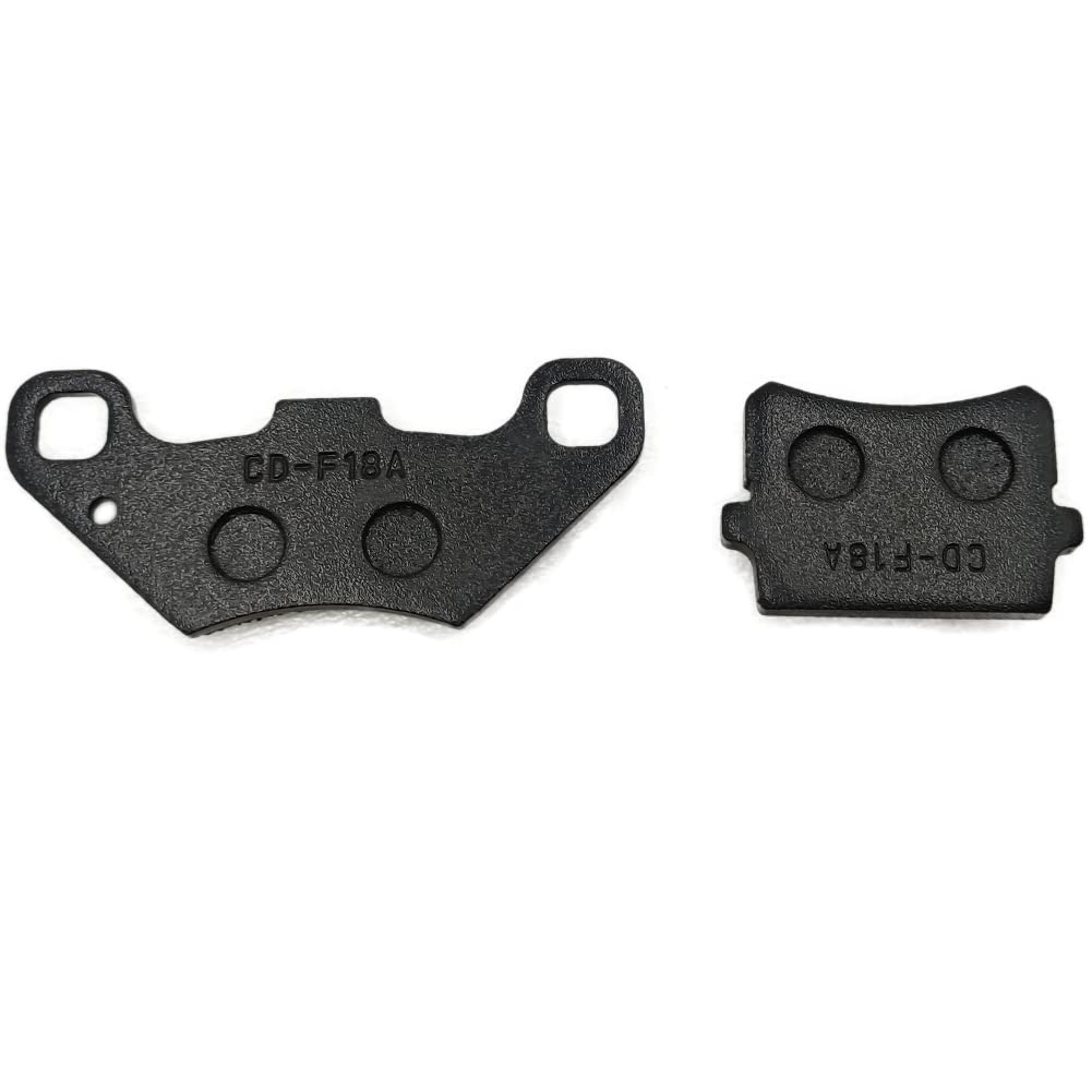 QYMOTO KT196 Go Kart Brake Pads - Alloy Steel for 98cc 100cc Colerman 200GK CK100-S SK100 196cc Go Kart Parts