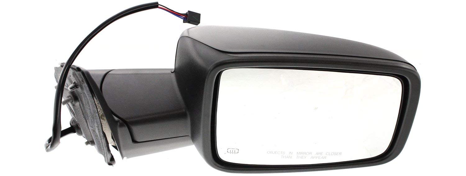 Kool Vue Mirror Compatible With 2009-2010 Dodge Ram 1500 / Ram 2500 And 2011-2012 Ram 1500/2500 Power, Manual Folding, Heated, T
