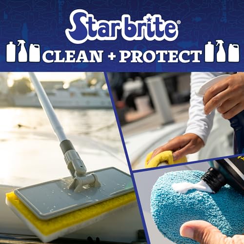 STAR BRITE Star Tron Fuel Tank Cleaner - Remove Sludge, Varnish & Other Deposits - Rejuvenate Old, Stale Fuel - Concentrated For