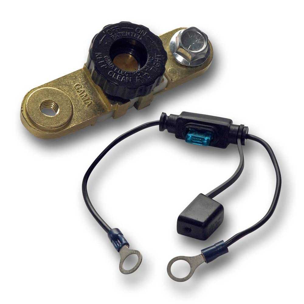 WirthCo 20310 Battery Doctor Battery Knob Switch with Bypass for Side Mount Battery