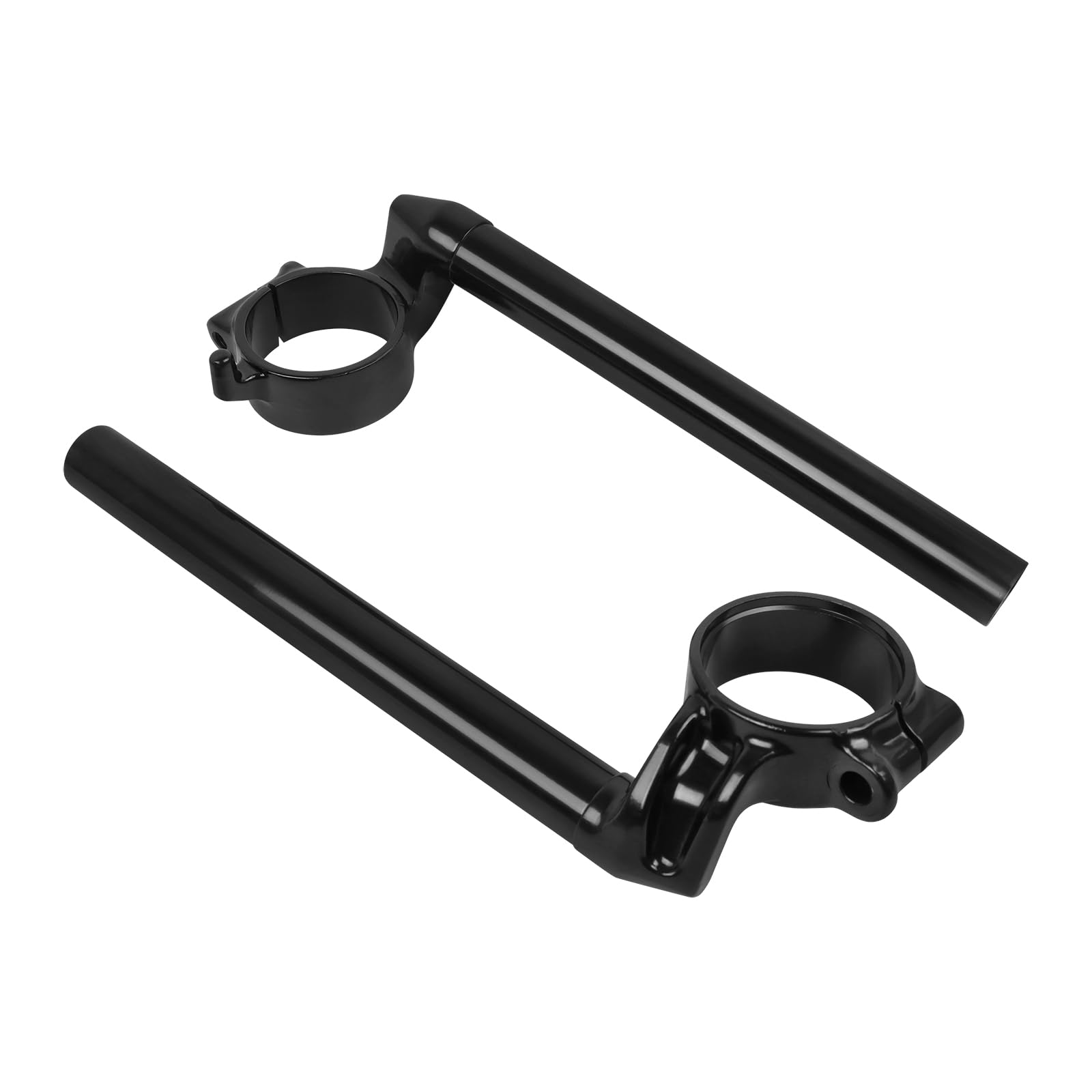 Haonel 48Mm Clip-On Handlebars Compatible With Honda Cbr600Rr Cbr 600 Rr Cbr600 Rr F5 2005-2012 Aluminum Motorcycle 7/8' Clip On Fork Tube Handlebars