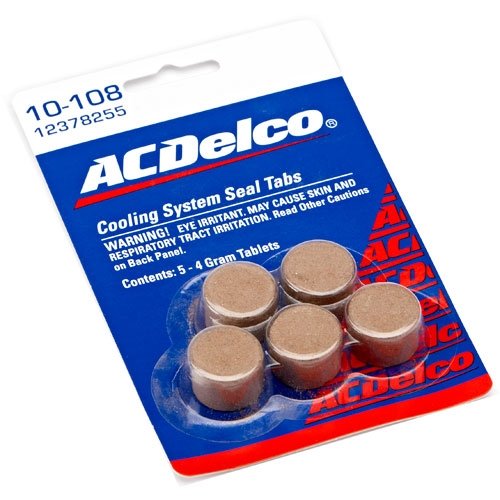 ACDelco 10-108 Cooling System Sealing Tabs - 4g, Pack of 5, Original Equipment Quality