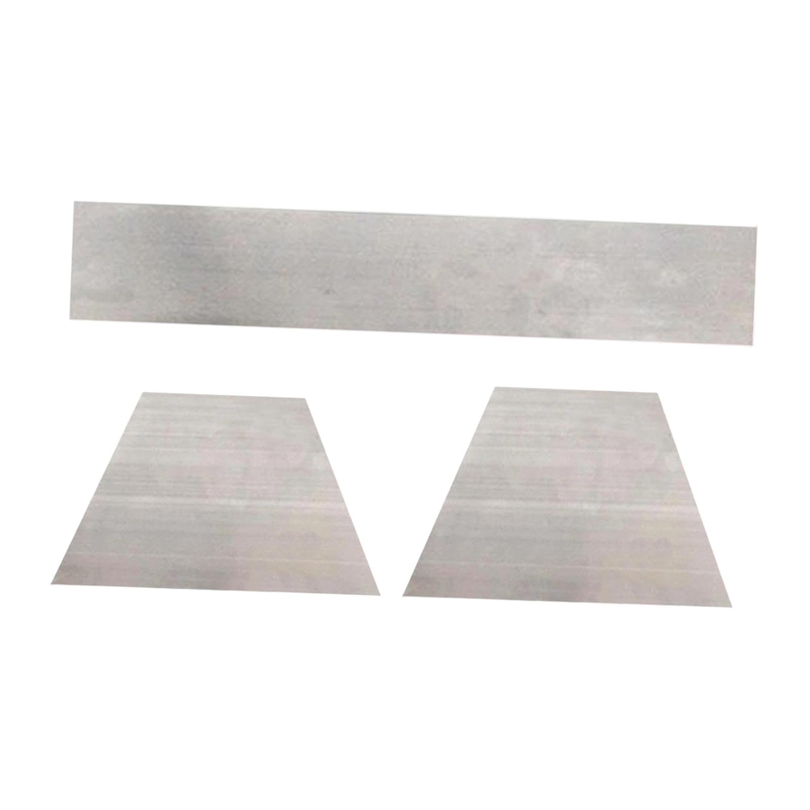 FJMQHU 3 Pieces Auto Body Filler Spreader Steel Plates Auto Repair Supplies Dents Repair Versatile Reusable Hand Tool Putty Spre