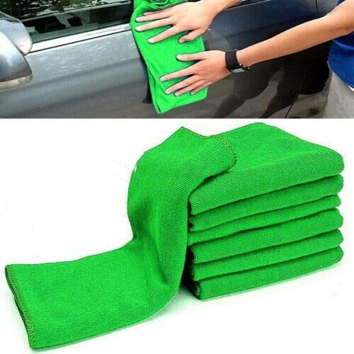 3NH 758D Green Car Durable Car Wash Cloth Cleaning 10Pcs 25x25cm Cleaning Towel