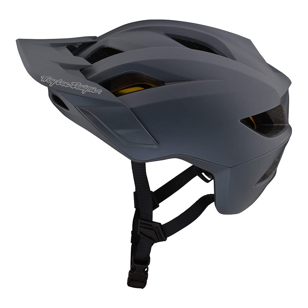 Troy Lee Designs Flowline Bicycle Helmet for Max Ventilation Lightweight EPS Racing Downhill DH BMX MTB - Youth (Orbit-Gray, OSF