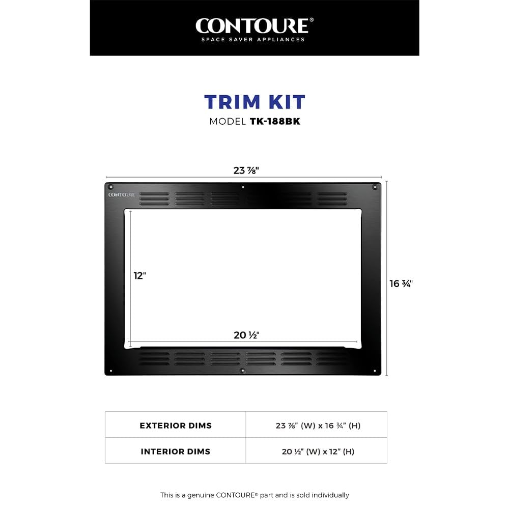 Nat.Quality Trim Kit For Rv-188Bk-Con