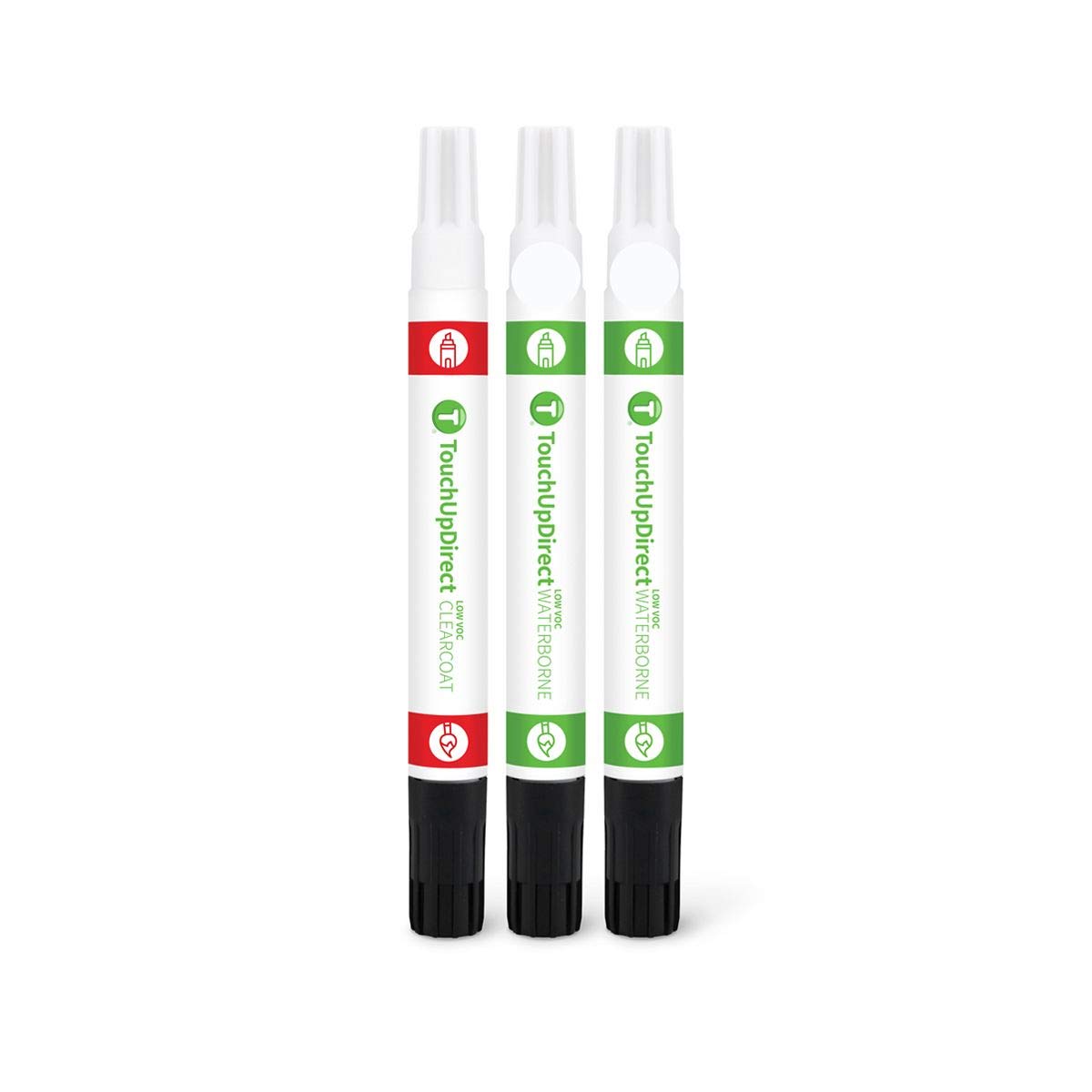Touchupdirect 799/9799 Diamond White Tricoat Compatible With Mercedes-Benz Exact Match Touch Up Paint Combo - Essential Kit
