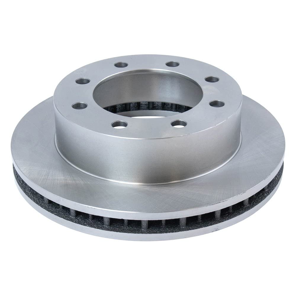 Trq Front Brake Rotors Set Vented Compatible With 1999 Ford F-250 Super Duty F-350 Super Duty