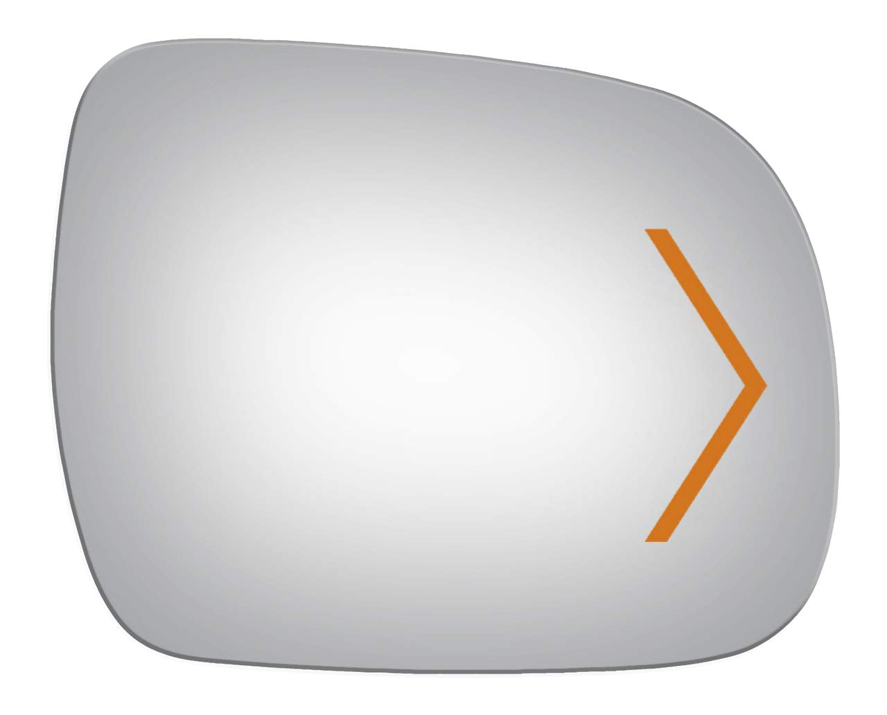 Burco 5390S Convex Passenger Side Power Replacement Mirror Glass (Mount Not Included) for 06-10 Toyota Sienna (2006, 2007, 2008,