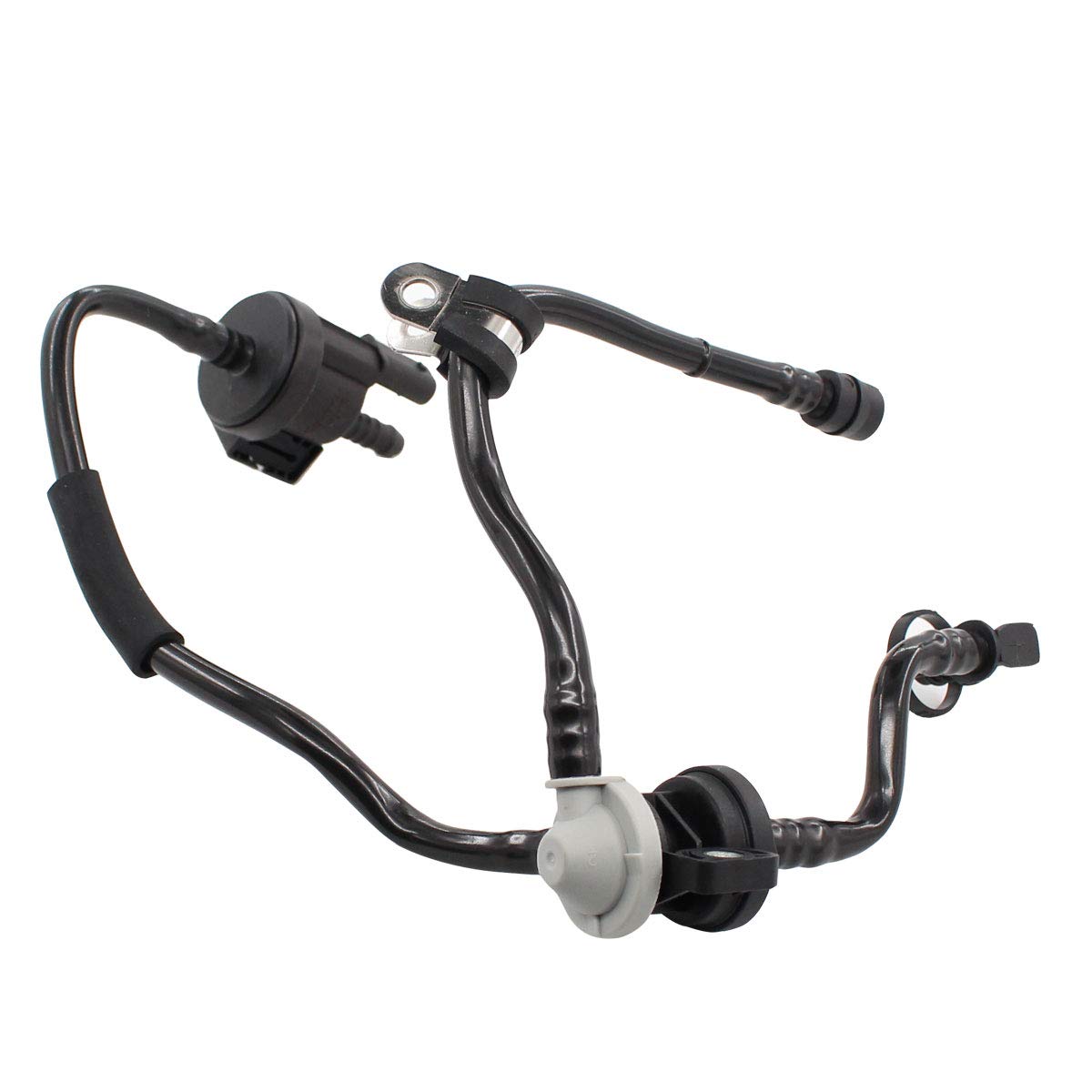NewYall EVAP Vapor Canister Purge Valve Assembly for VW Audi Seat EA888 2.0T, Model Z06Jl3378l, Stainless Steel, Standard NPT