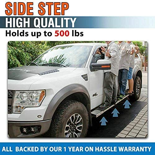 COMNOVA 6" Stainless Steel Running Boards for 2009-2018 Dodge Ram 1500 Crew Cab, 2019-2024 Classic, 10-24 Ram 2500