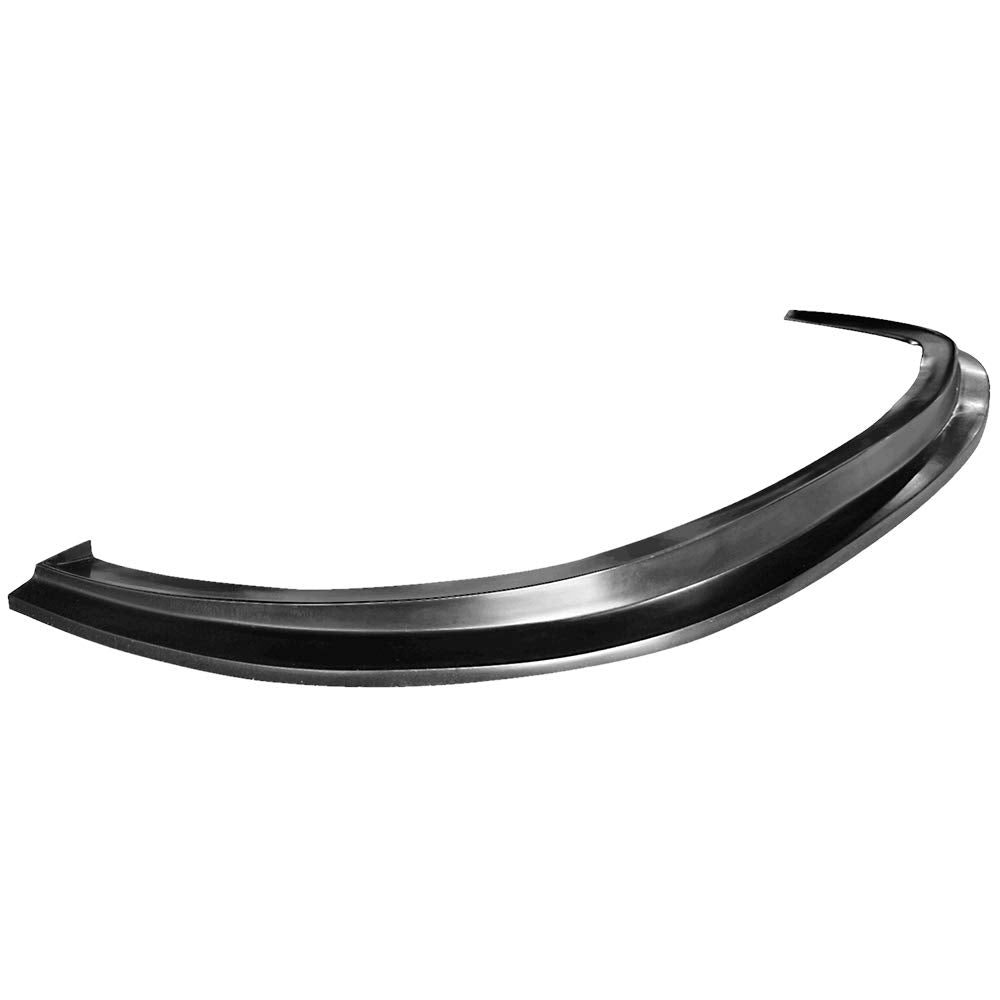 Front Bumper Lip Compatible with 1997-1999 Mitsubishi Eclipse, DS Style PU Black Front Lip Spoiler Splitter by IKON MOTORSPORTS,