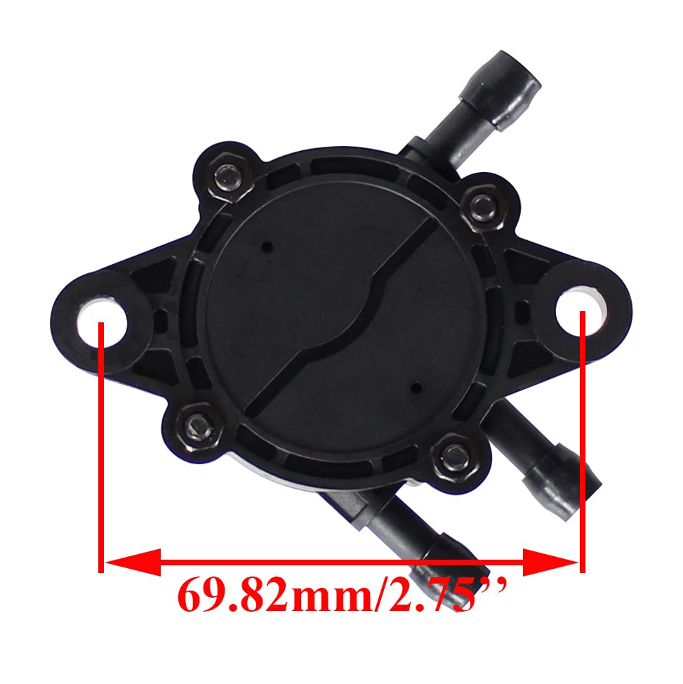 Pro Chaser Fuel Pump for Husqvarna Ride Mowers - Model Filter, Durable Plastic, Compatible with YTH22V46, YTH24V48, Z246, RZ46I.