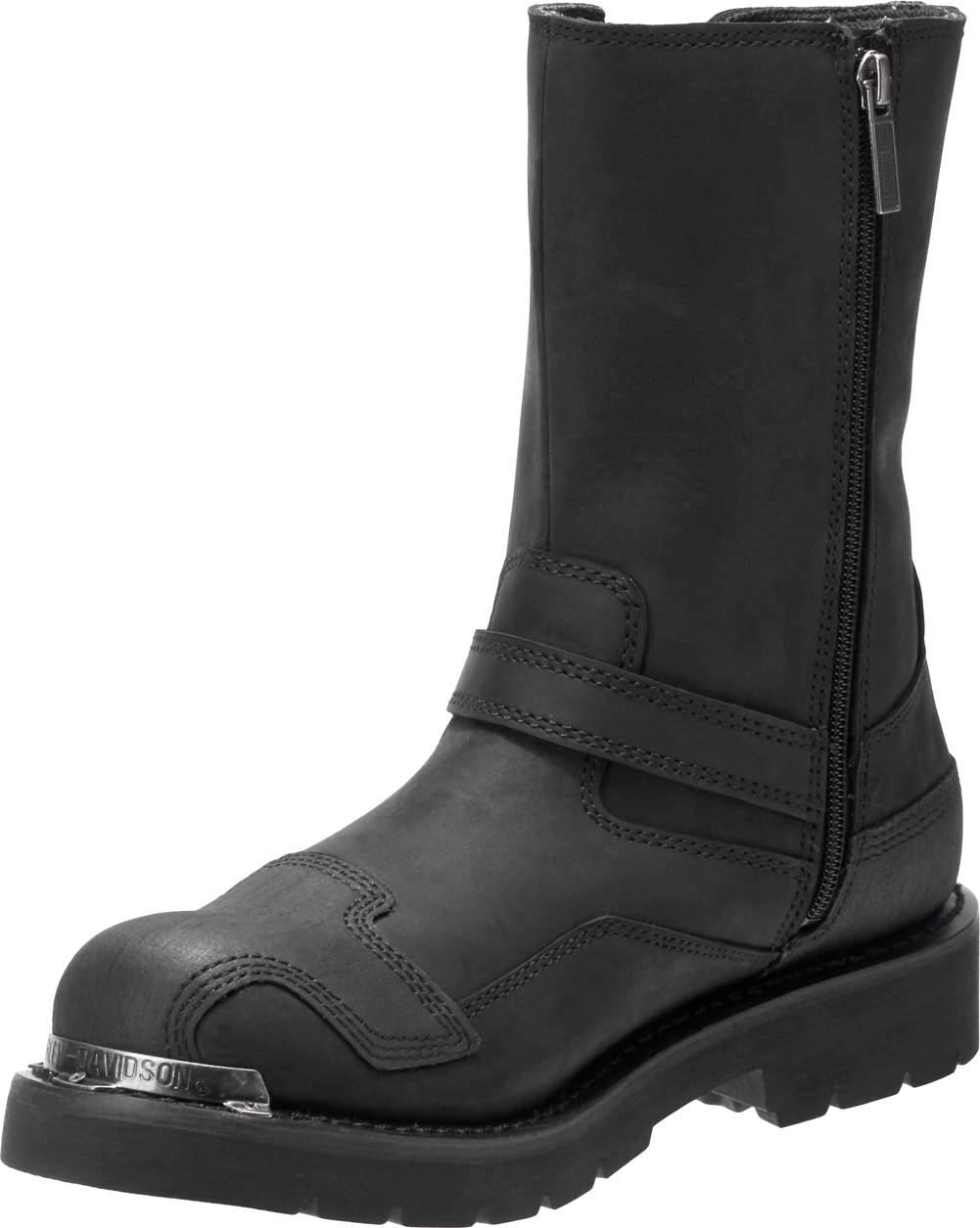 Harley-Davidson Men's Stroman Boot - Leather, Black, Size 11.5, Model D93521