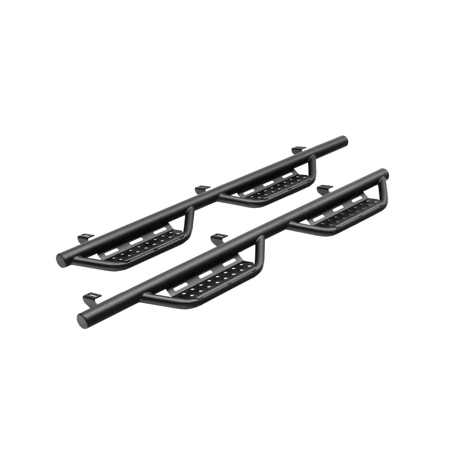 Realtruck N-Fab Nerf Rs Steps For Toyota Tundra | Cab Length, Steel, Textured Black | 707417722 | Fits 2007-2021 Toyota Tundra Double Cab All Beds, Srw Gas