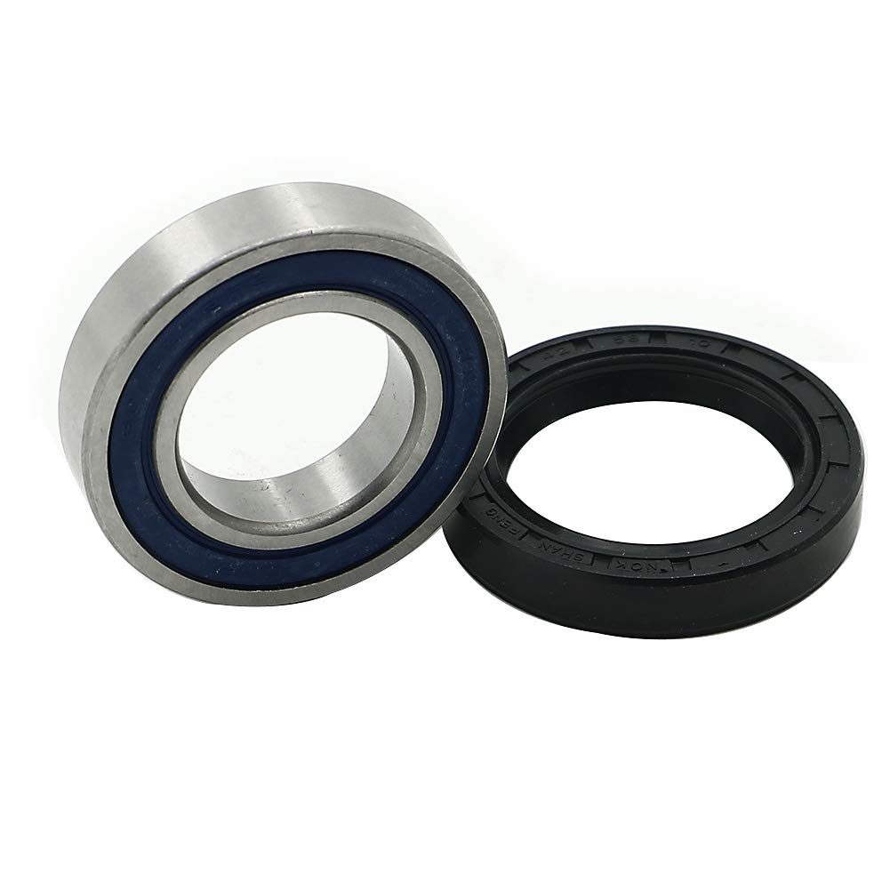 Left Rear Axle Wheel Hub Housing Bearing Seal Kit For Honda Atv Foreman 400 450 500 Rubicon 500 Rancher 350 400 420 Replace 91055-Hn5-681 & 91255-Ha0-681
