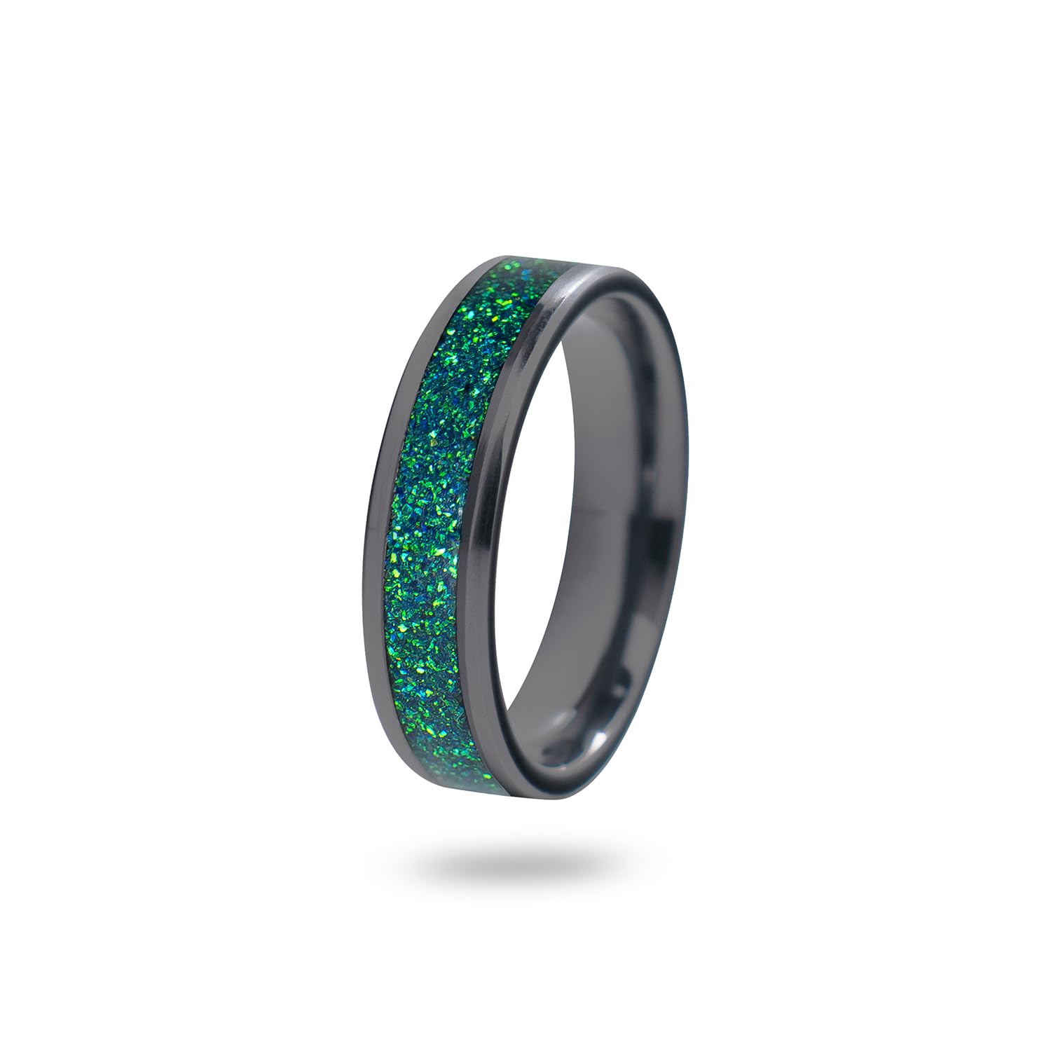 CNICK Tesla Smart Ring Accessories: Ceramic Ring for Model 3/Y/X/S and Cybertruck to Replace Key Card Key fob. (6.5, Opal)