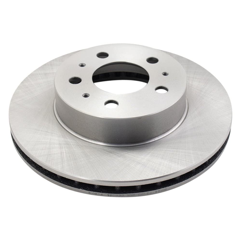 Trq Front Brake Rotors Set Vented Compatible With 1995-1997 Ford Crown Victoria Lincoln Town Car Mercury Grand Marquis