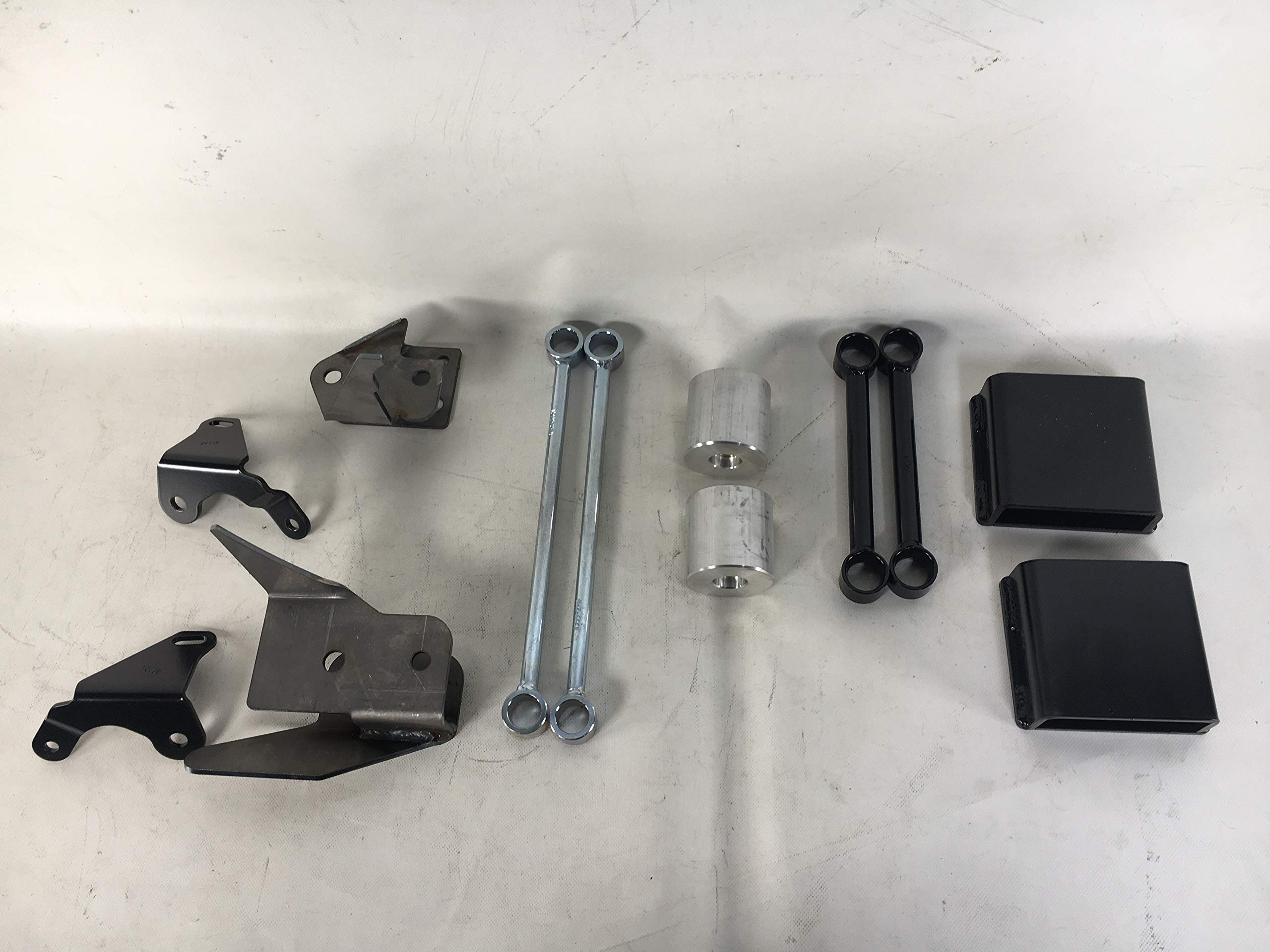 Fabtech Fts24250 Long Arm Box Kit For 3 In. Lift Crawler System For Pn[K4169M/K4169Dl/K4170Dl] Long Arm Box Kit