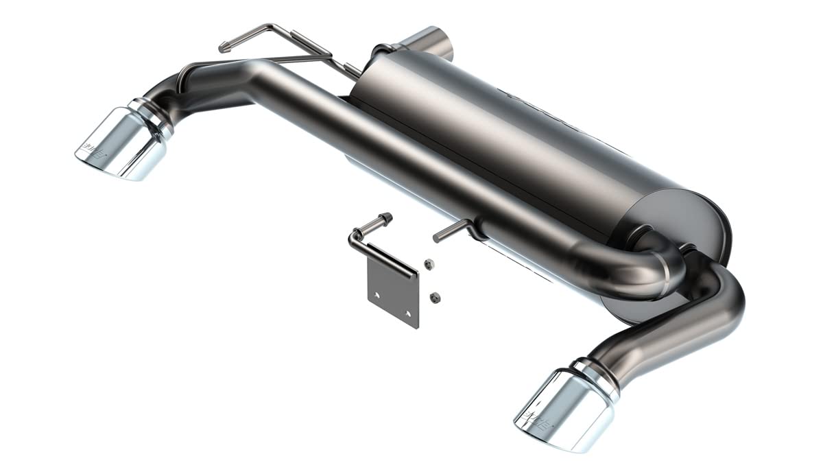 Borla 11977 Axle-Back System For 2021-2023 Ford Bronco 2.7L V6 Automatic Transmission 4 Wheel Drive 2 & 4 Door.