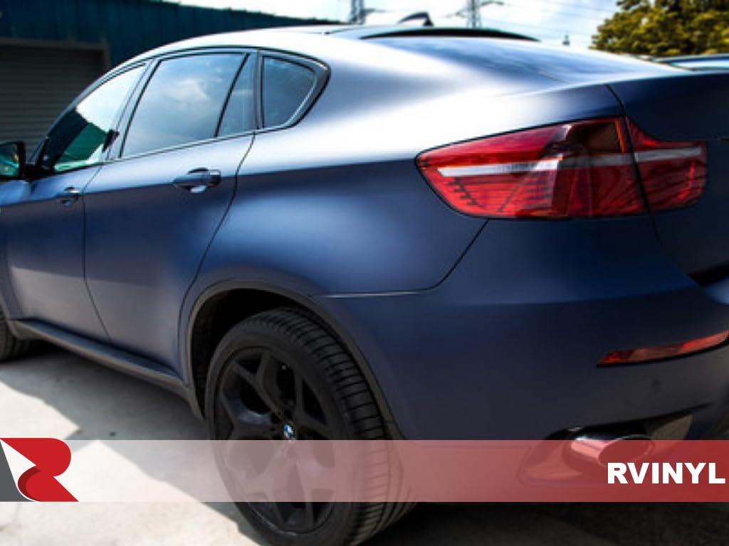 Rvinyl Vinyl Car Wrap Film - 3M 2080 M27 Matte Indigo, 5ft x 3ft with Application Card