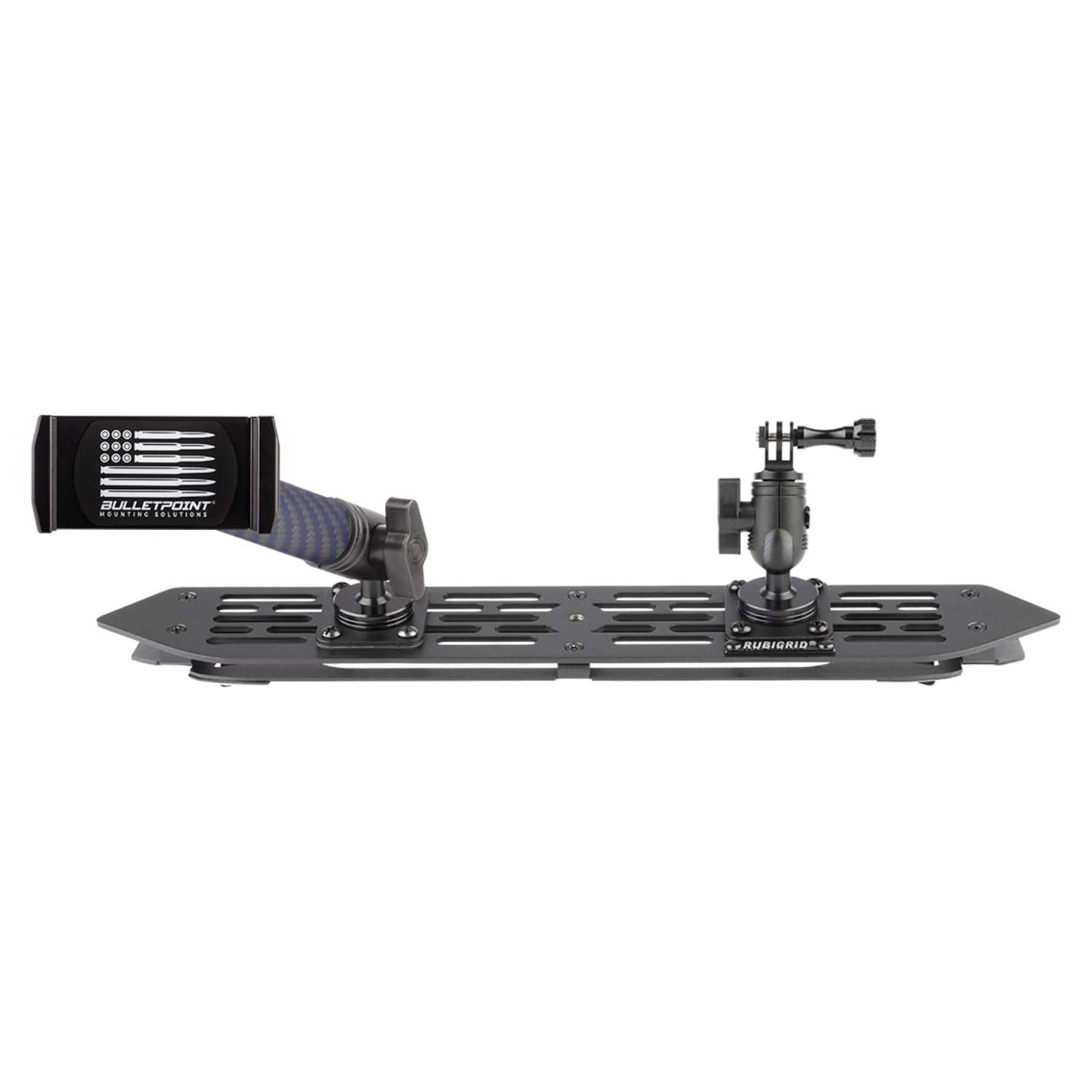 Bulletpoint Rubigrid Dash Mount Platform Phone Holder For 2018-2023 Wrangler Jl (Not 4Xe) + 2020-2023 Gladiator - Jeep Compatibl