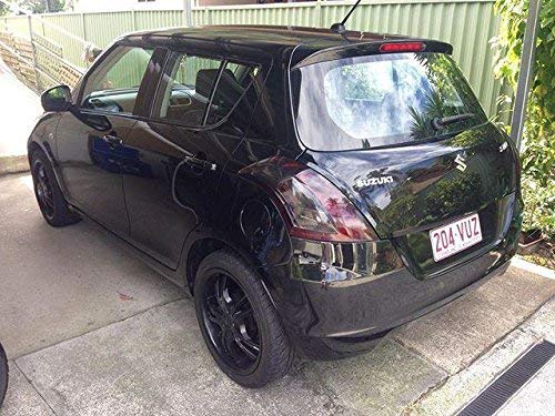 Vvivid Air-Tint Headlight/Tail Light Window Tint (12'' X 48'', Dark Black)