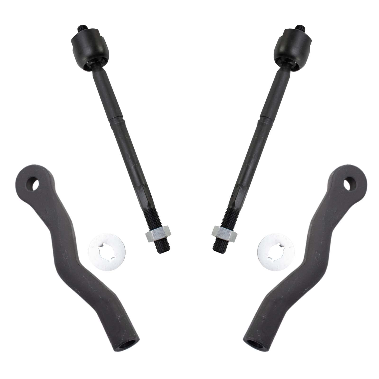 Trq Front Tie Rod Set Compatible With 2006 Lexus Gs300 2007-2011 Gs350 2006-2007 Gs430 Gs450H 2008-2011 Gs460 2008-2014 Is F 200