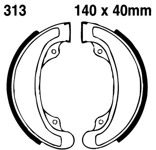 Ebc Brakes 313 Brake Shoe