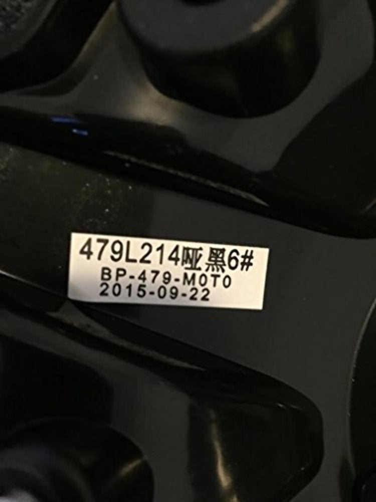 Moto Metal Mo 479L214 Ht 005-019 Black Center Cap