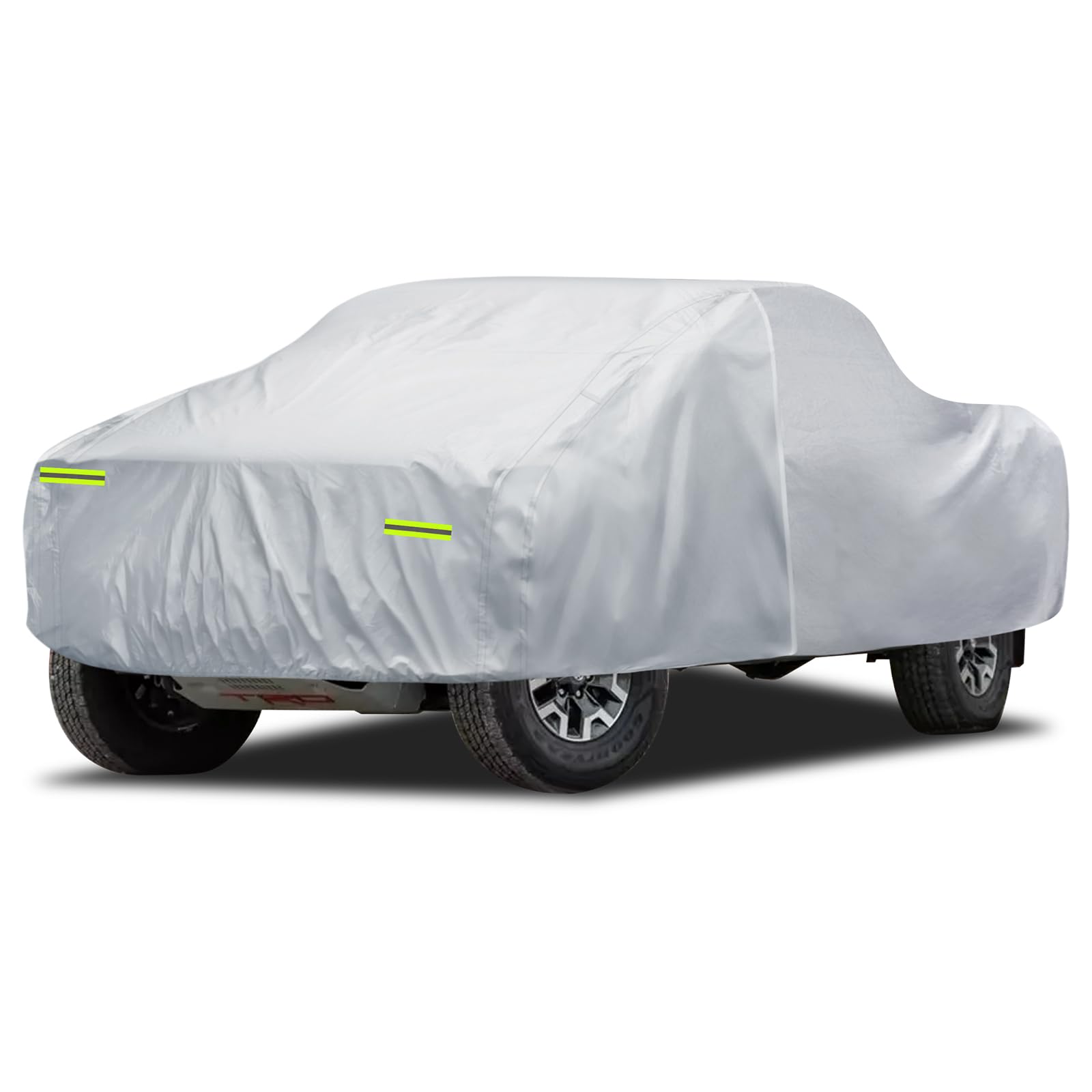 Truck Cover Waterproof All Weather, 6 Layers Pickup Cover Fit For Toyota Tacoma, Ford Ranger, Chevrolet Colorado, Nissan Frontie