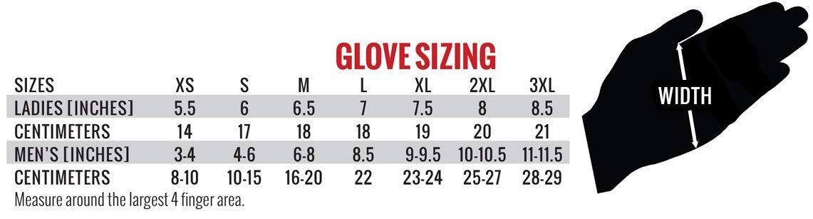 Hot Leathers Gvm2007 Skeleton Mechanic Gloves (Black, Xx-Large)