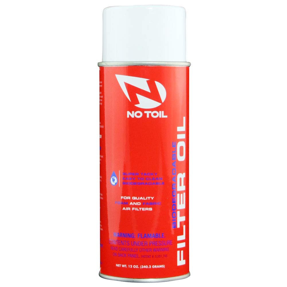 No Toil Air Filter OIL Aerosol 12 OZ NT202