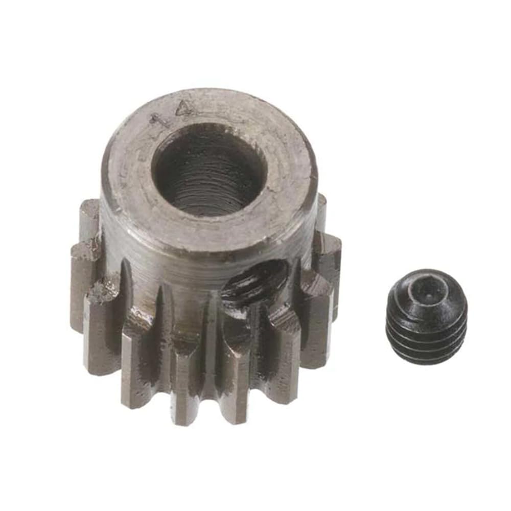 Robinson Racing 8714 Hard 5Mm Bore(.8) Pinion 14T