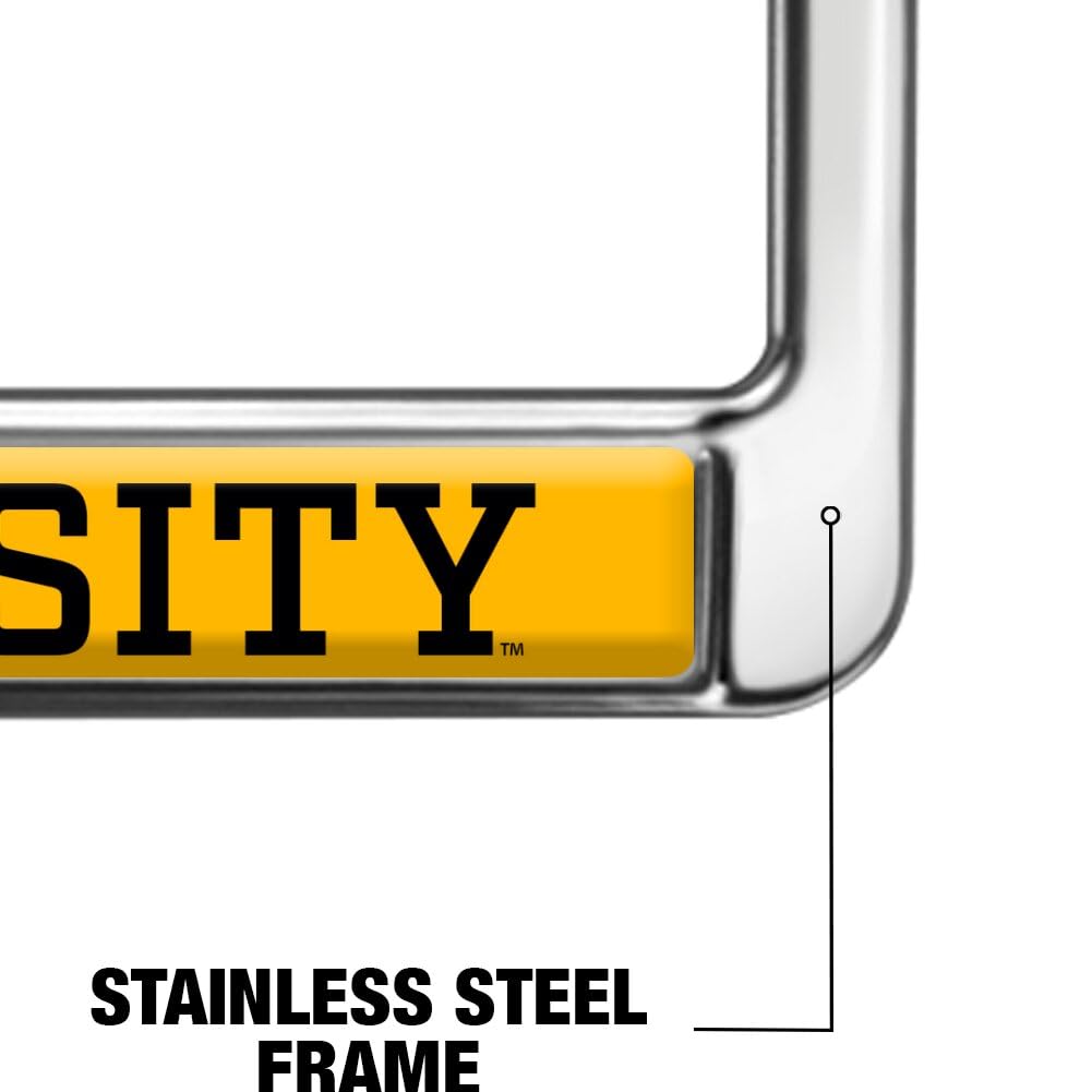 Adelphi University Alumni Full Size Standard License Plate Metal Frame