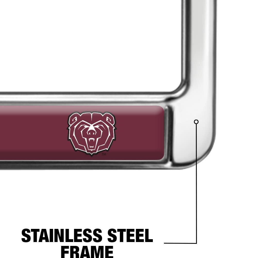 GRAPHICS & MORE Metal License Plate Frame - Missouri State University Alumni, Full Size, One Size
