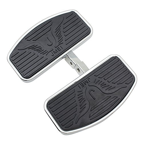 Lo.gas Motorcycle Floorboards for Honda Shadow VT400 1997-2003 & Steed VLX400 VT600 1992-2007, Rear, Plastic, Back 1