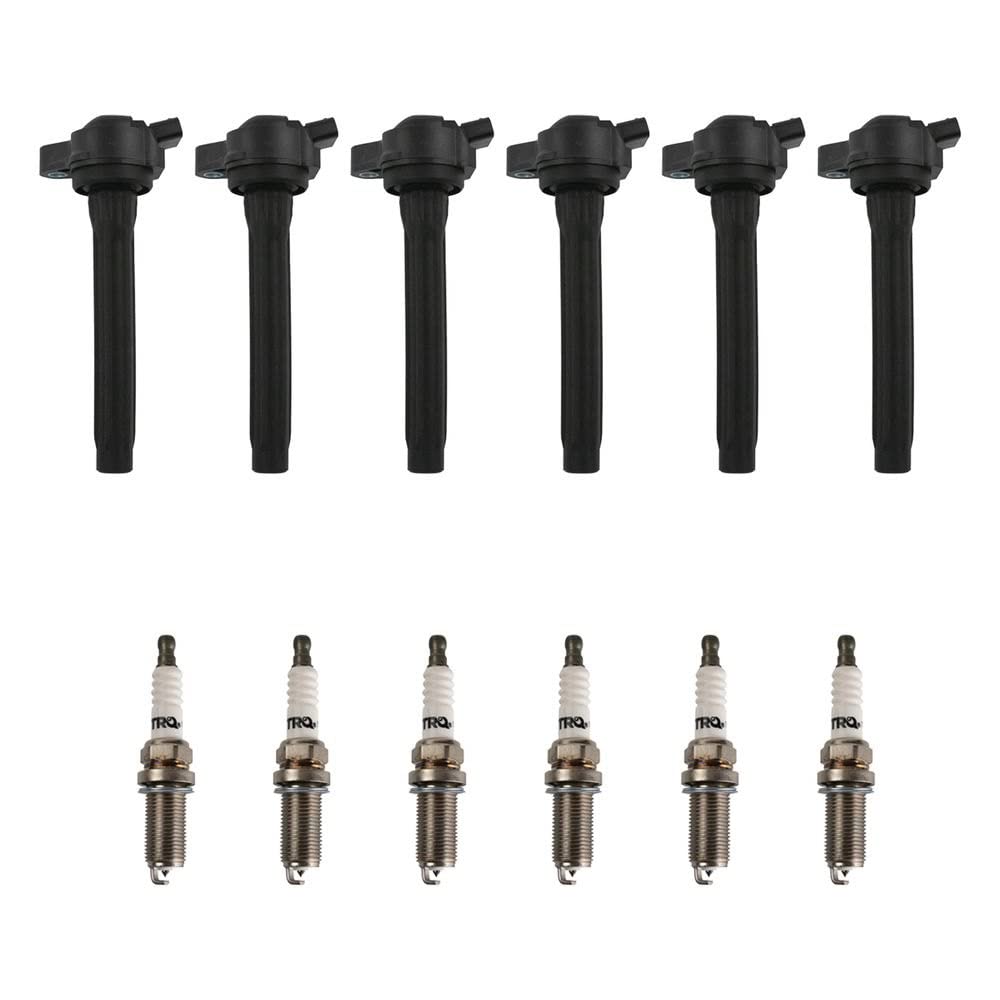 Trq Ignition Kit Ignition Coil Spark Plugs Compatible With 2019-2021 Lexus Es350 2016-2021 Rx350 Rx450H 2020-2021 Rx450Hl Toyota