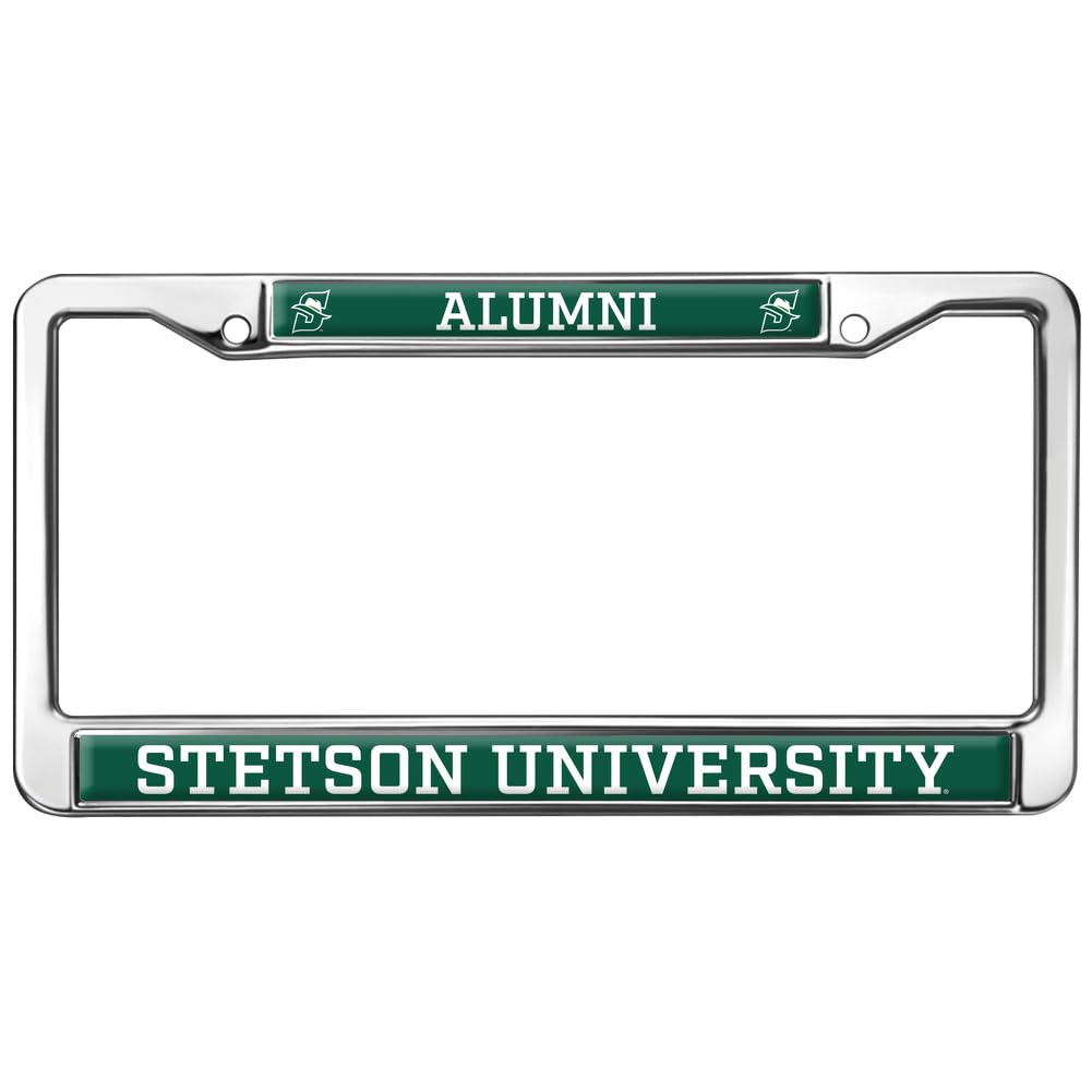 Stetson University Alumni Full Size Standard License Plate Metal Frame