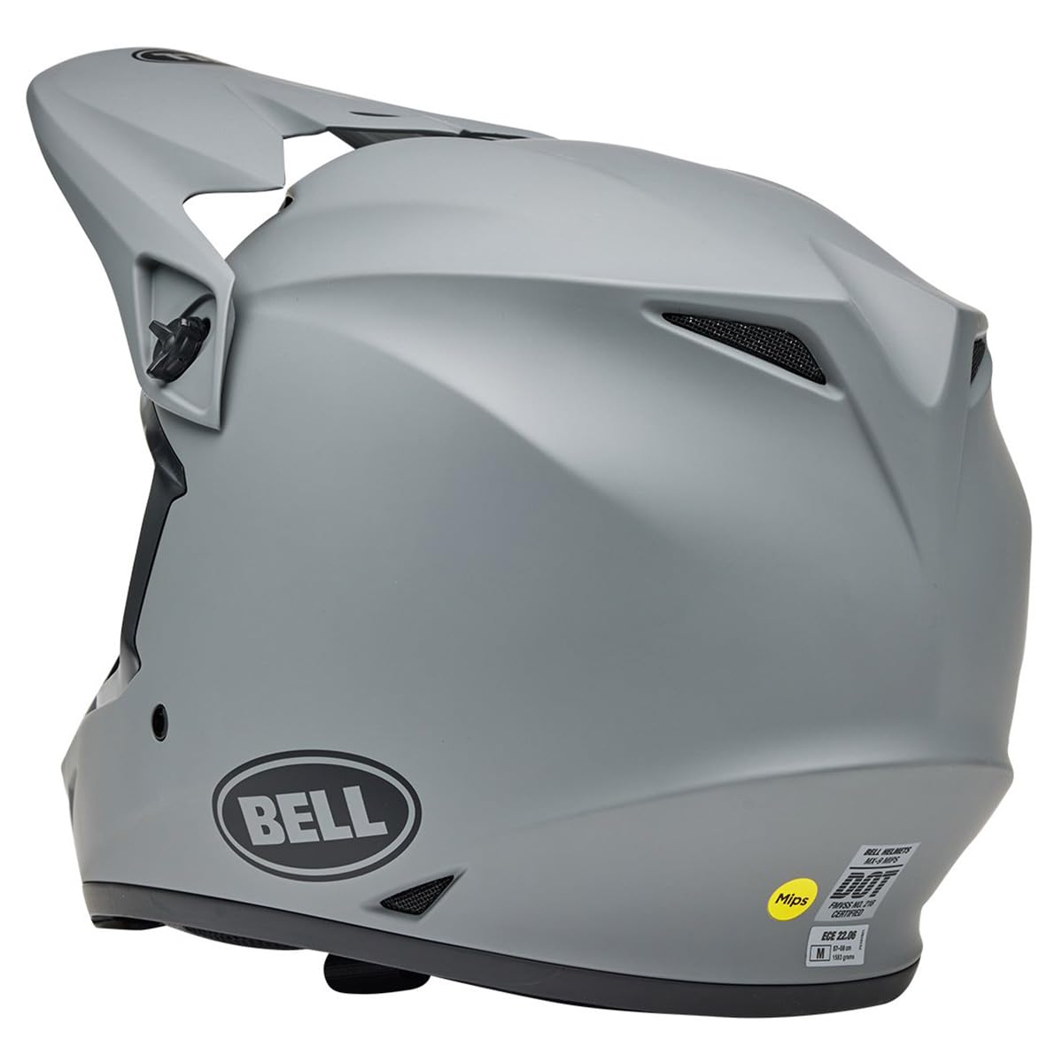 Bell Mx-9 Mips Dirt Helmet (Matte Nardo Gray - 2X-Large)