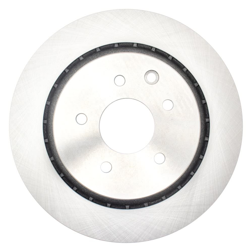 Trq Rear Brake Rotors Set Vented Compatible With 2008-2013 Infiniti G37 2014-2015 Q60